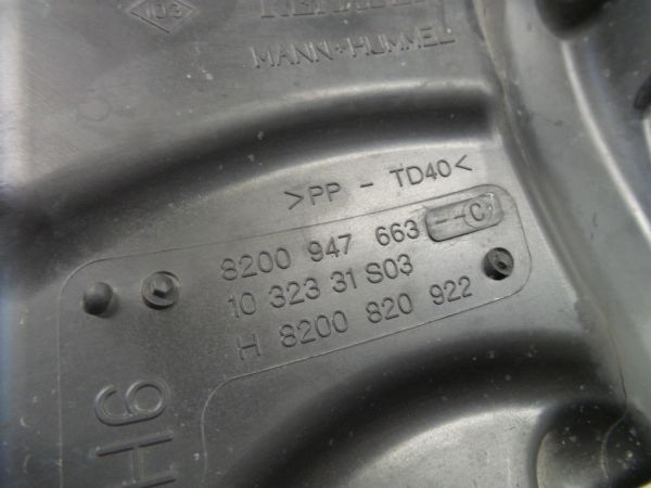 Caixa filtro ar RENAULT Megane III Grandtour (KZ0/1)