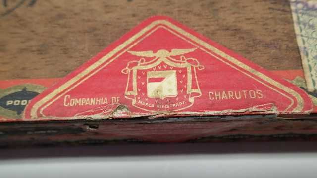 Caixa antiga de Charutos Brasileiros "Charutos Pooch" , (Vazia)