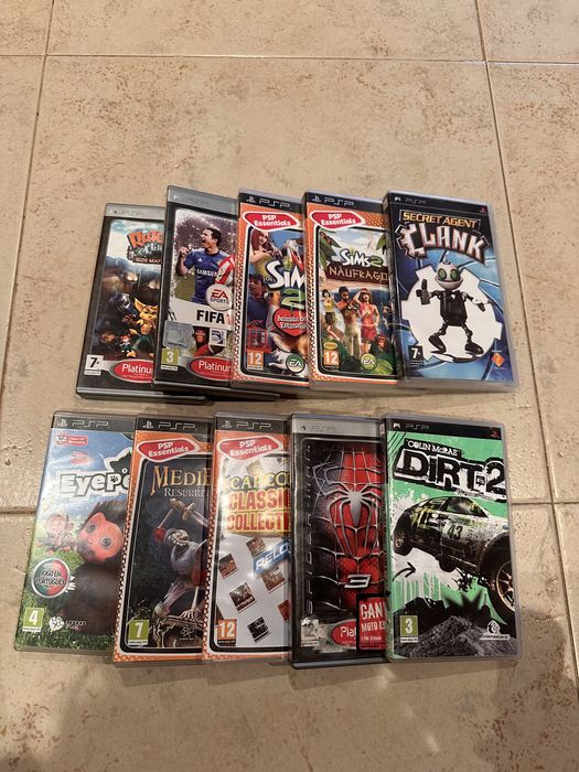 Jogos PSP Coleção