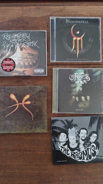 Cds After Forever, Moonspell, Trail of tears, etc