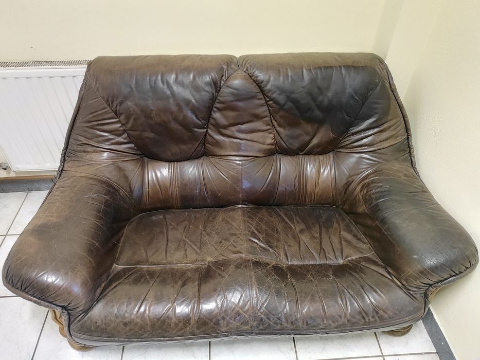 Wypoczynek skórzany 1+2+3