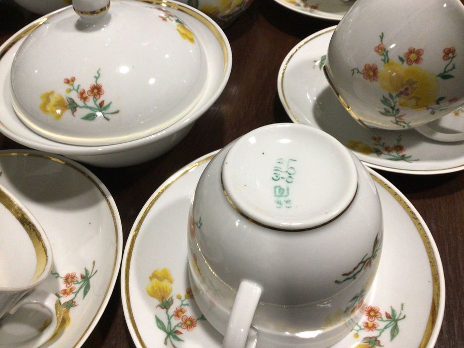 Рарітетний сервіз Баранівка в  ідеальному стані на 6 персон