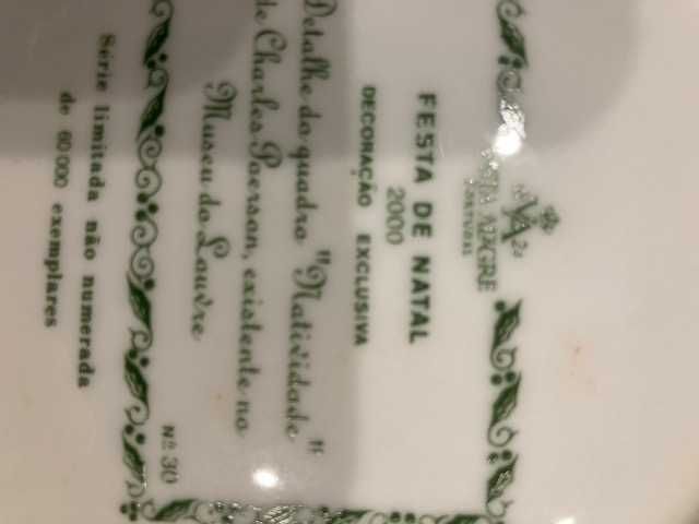 Prato porcelana Vista Alegre 2000 nº 30