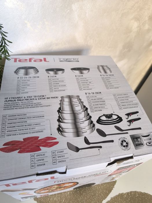 Zestaw Tefal Ingenio Emotion. 22 elementy