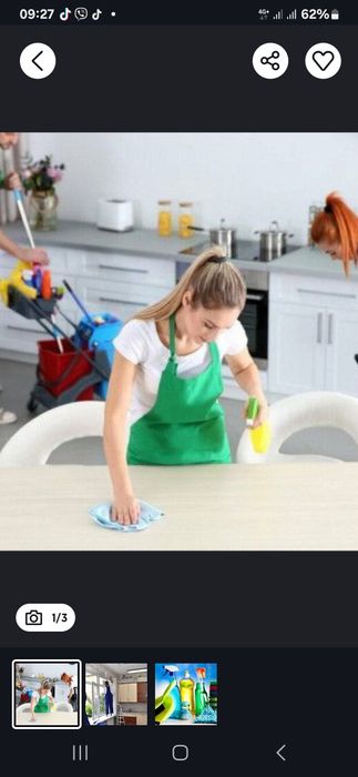 Прибирання,  мийка вікон , хімчисткв.