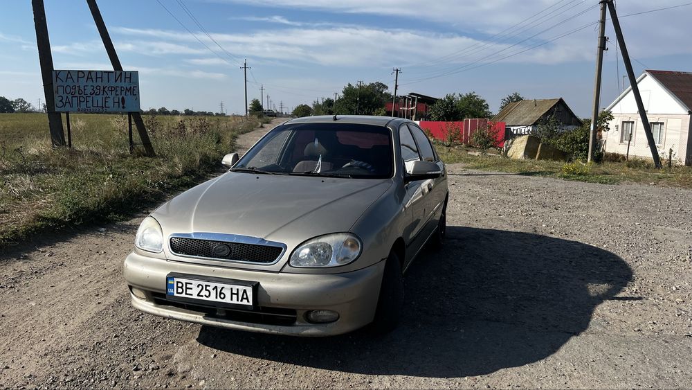Daewoo Sens 1.3 ГБО