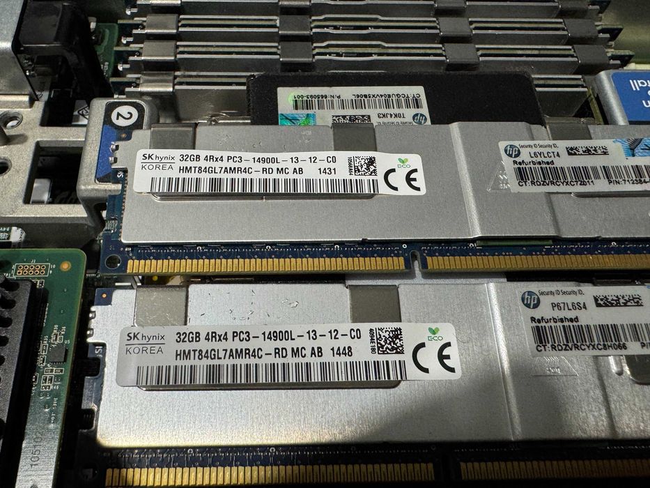 Серверна оперативна память памʼять RAM DDR3 2\4\8\16\32Gb з HP C7000