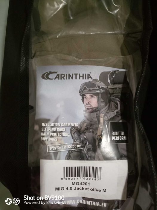Тактичний  КОСТЮМ CARINTHIA MIG / HIG 4.0 G-LOFT ОЛИВА (розмір М 50/3)