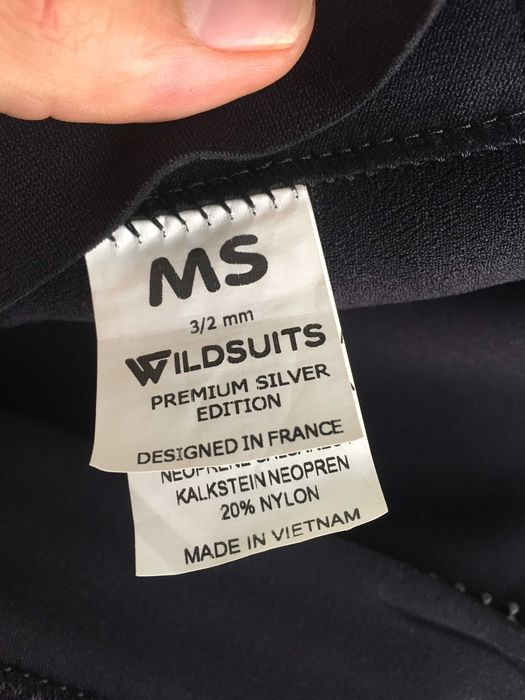 Fato de Surf WILDSUITS 3/2mm tamanho MS