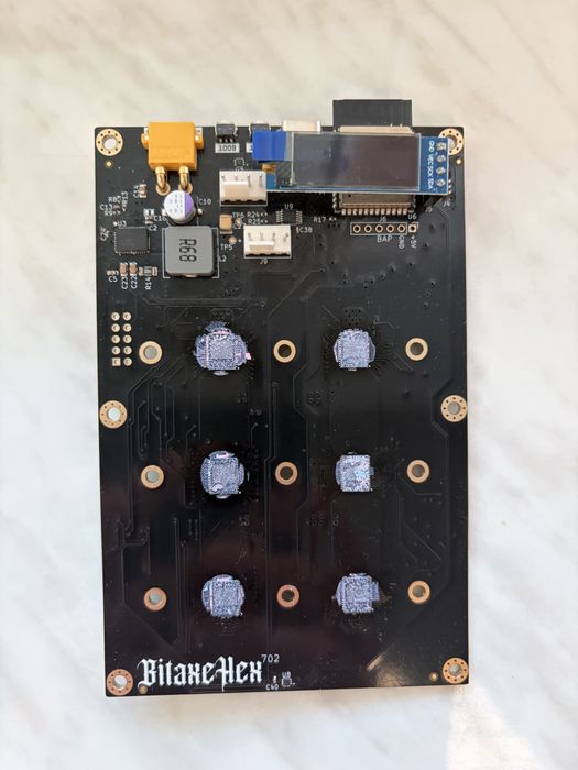 Плата bitaxe supea hex 4,2th