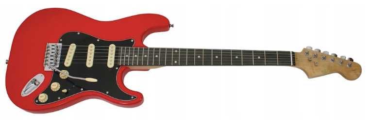 Gitara elektryczna + dodatki NOWA gwarancja do nauki