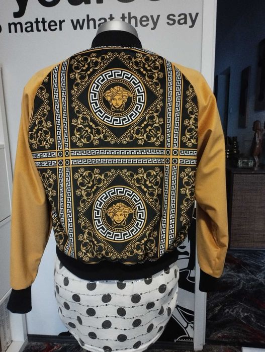 Kurtka bomberka welurowa,nowa rozm L-XL