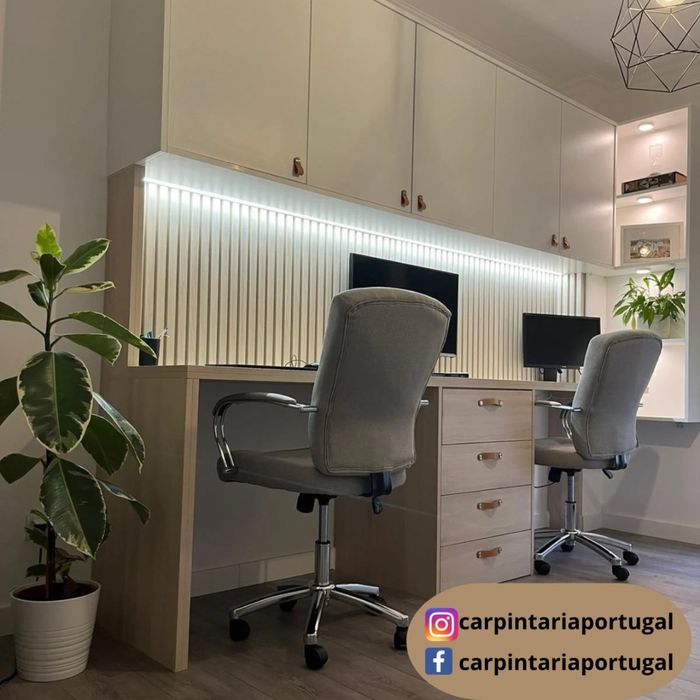 Estantes e secretárias (por orçamento)