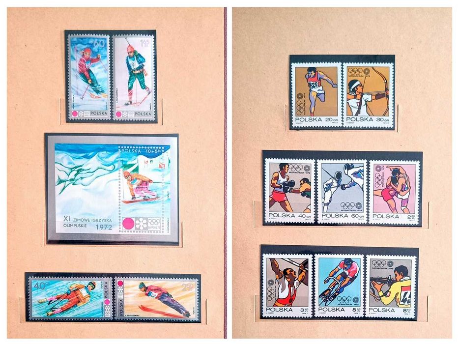 Klaser jubileuszowy Tom X + znaczki** - rok 1972-73