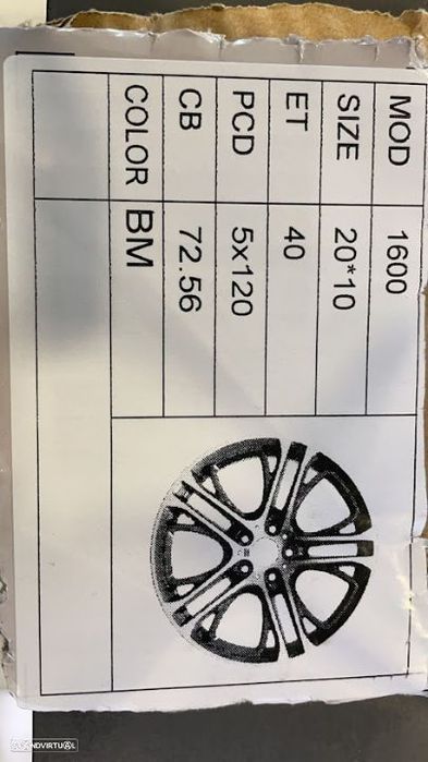 Jantes 20 bmw 5x120