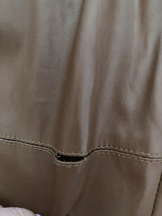 Pinko brązowe spodnie XL