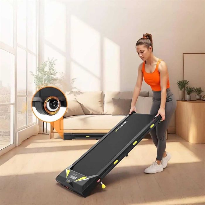 Бігова доріжка з нахилом 4%, з пультом, до 120 кг,безшумна НОВА, акція