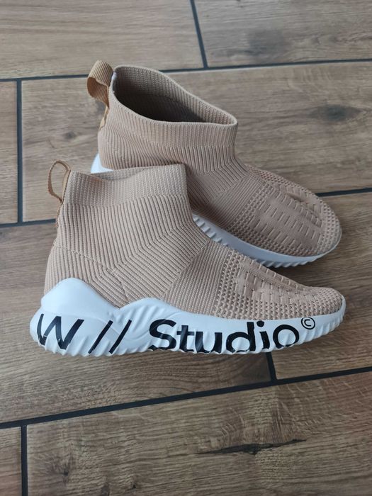 Buty sportowe skarpetki Boohoo