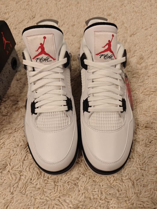 Buty Jordan 4 White Cement
