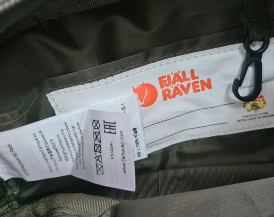 Nowa nerka Kanken Fjallraven hip Pack unisex khaki
