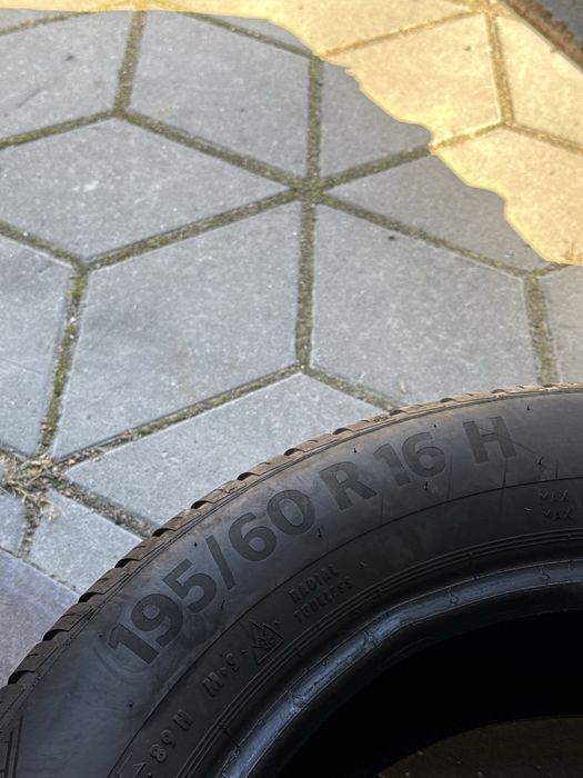195/60/16 Continental всесезонка пара шини б/у склад