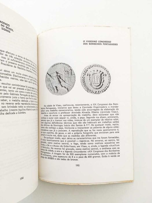 Medalhística, Autografado