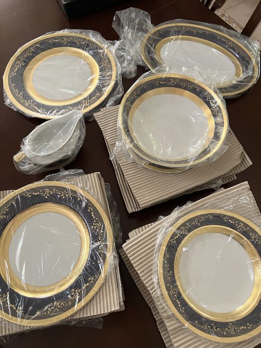 Столовый сервиз Zepter Роял Голд Кобальт на 6 персон