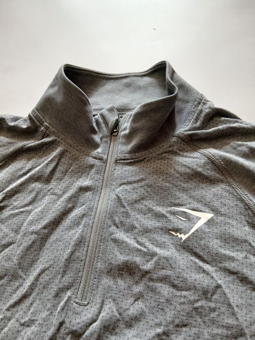 Кофта gymshark серая