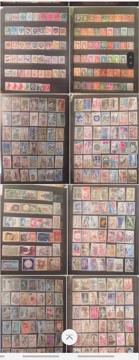 Coleção com mais de 2000 selos varios paises