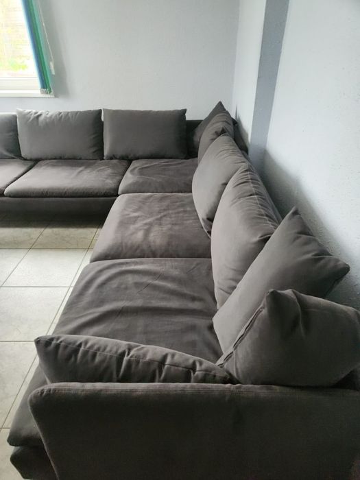 Kanapa narożnik ikea soderhamn szary jak nowy