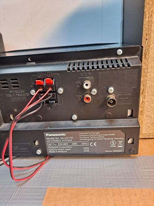 Mini wieża PANASONIC SA-UX 100 USB Bluetooth