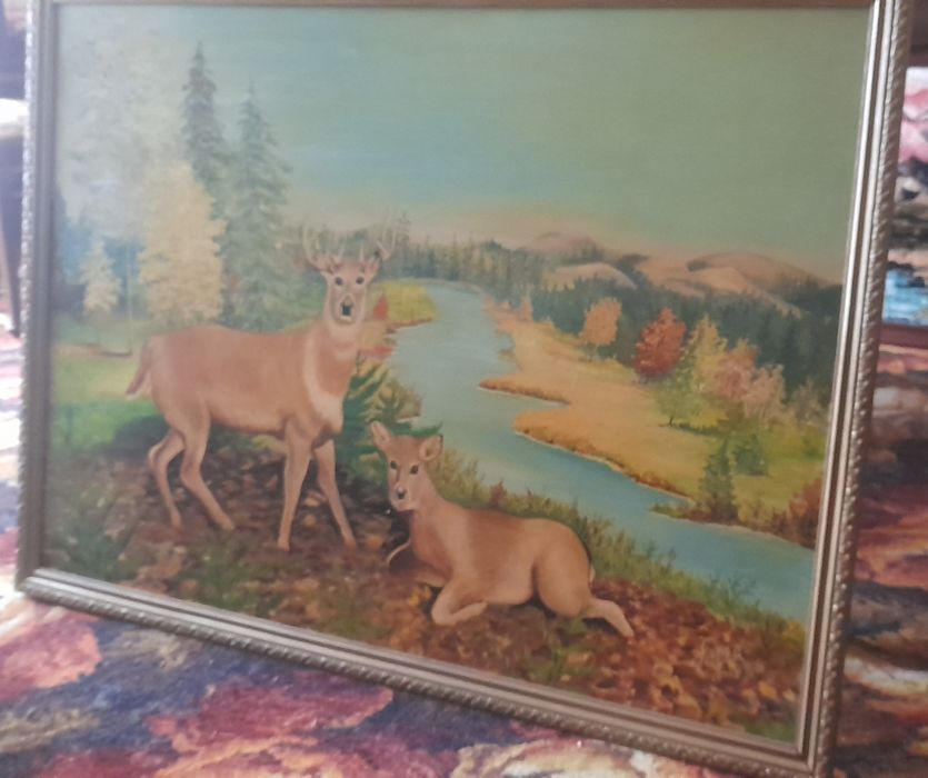 Quadro pintura a óleo