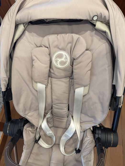 Carrinho Cybex Mios (rose gold) + acento - Como novo