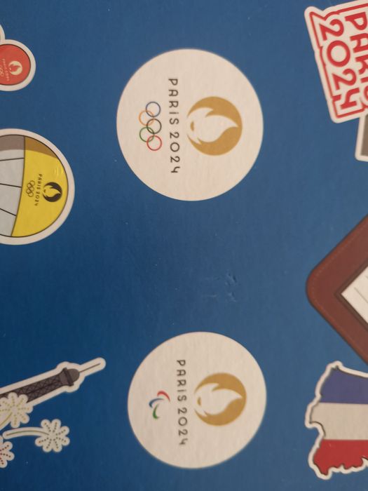 Moedas prata 333° dos  jogos olímpicos de Paris 2024 - e cidades