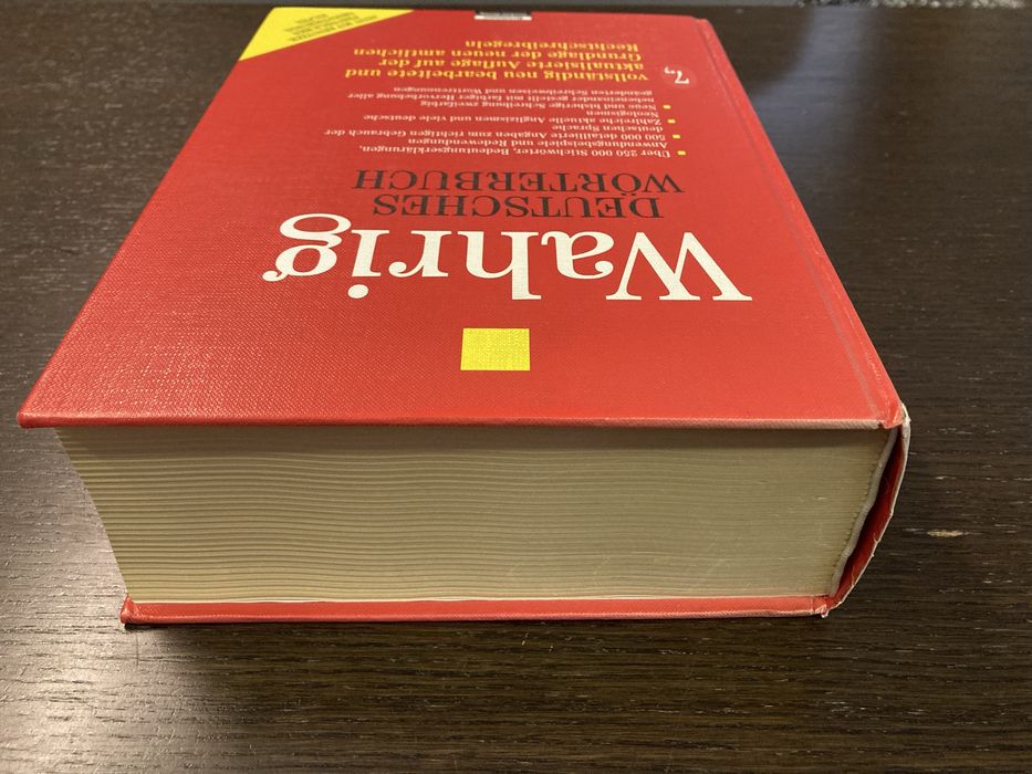 Deutsches Wörterbuch - Gerhard Wahrig