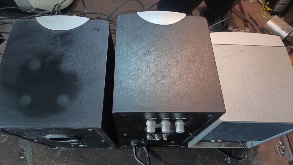 Subwoofer 2x tracer + 4x głośniki logitech