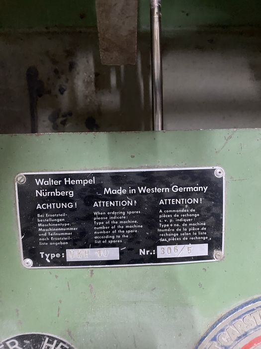 Німецький токарний  станок автомат Walter Hempel VKH-10 (по дереву)