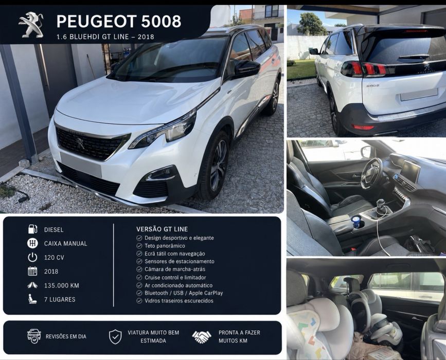 Peugeot 5008 1.6 hdi.