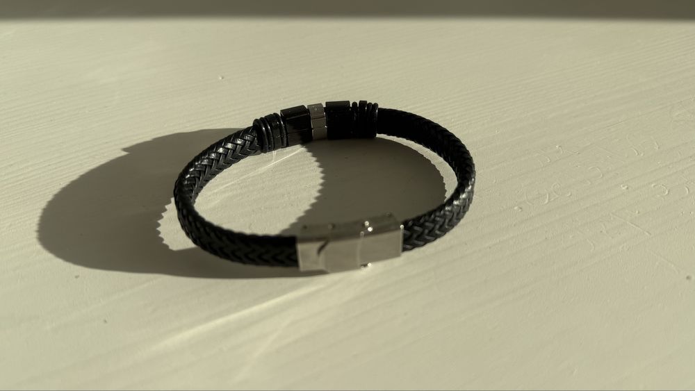 Nowa męska bransoletka z zapięciem. Możliwa wysyłka