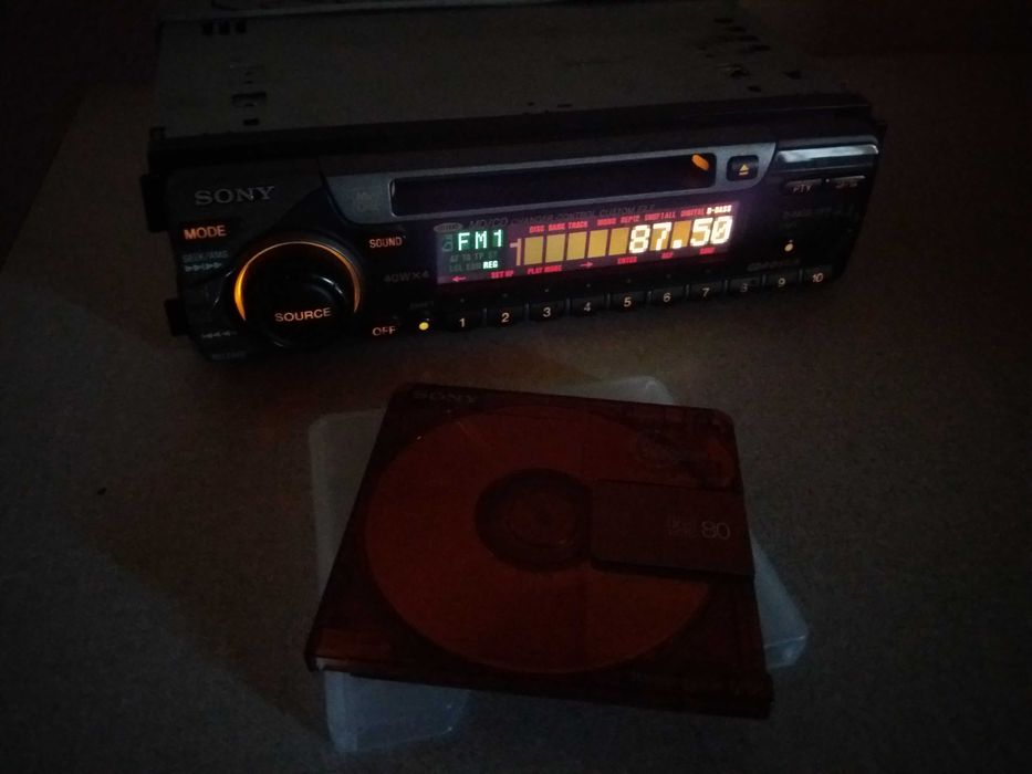 Radio Sony MDX-C7900R minidisc