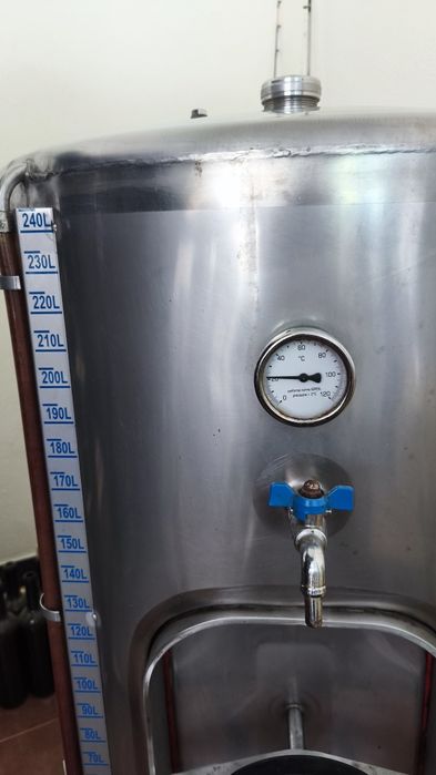 Cuba de inox 250 litros