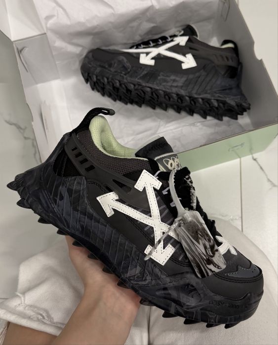 !БЕЗ Передплат! Off-White Odsy-1000 Black White
