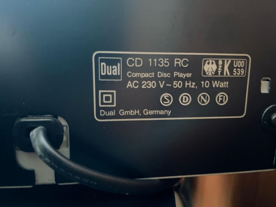 Dual CD 1135 RC odtwarzacz CD