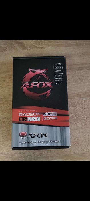 Radeon Rx550 4gb