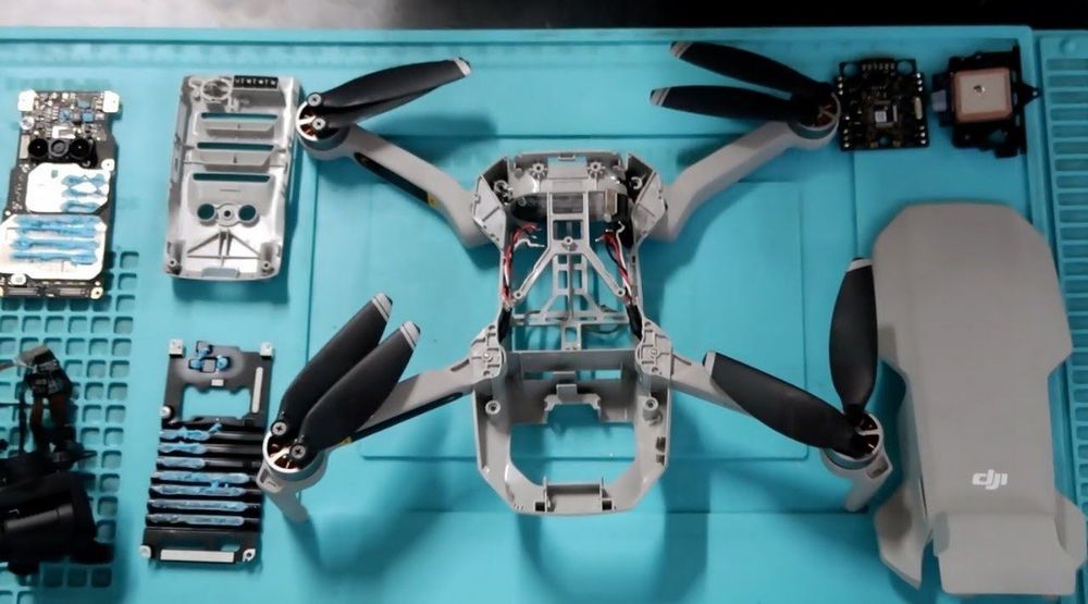 Запчасти DJI Mavic Mini для ремонта / восстановления (разборка)