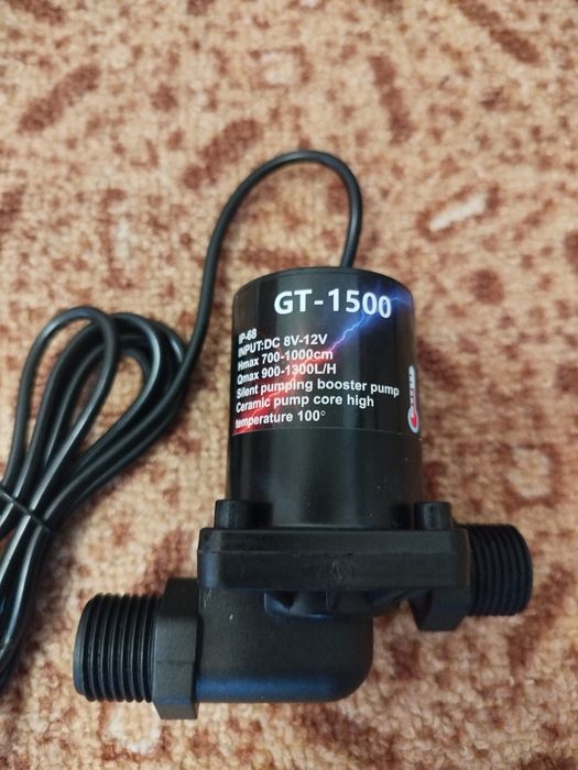 Циркуляційний насос GT 1500 12 вольт в систему опалення