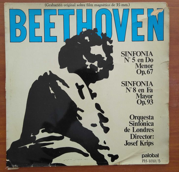 vinil: London Symphony Orchestra “Beethoven - Symphonies nº 5 & 8”