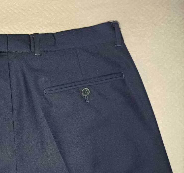 Granatowy garnitur męski/młodzieżowy