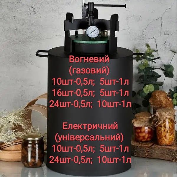 АВТОКЛАВ (газові і електричні) Харків