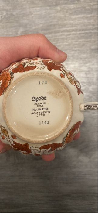 Conjunto de Louça Spode